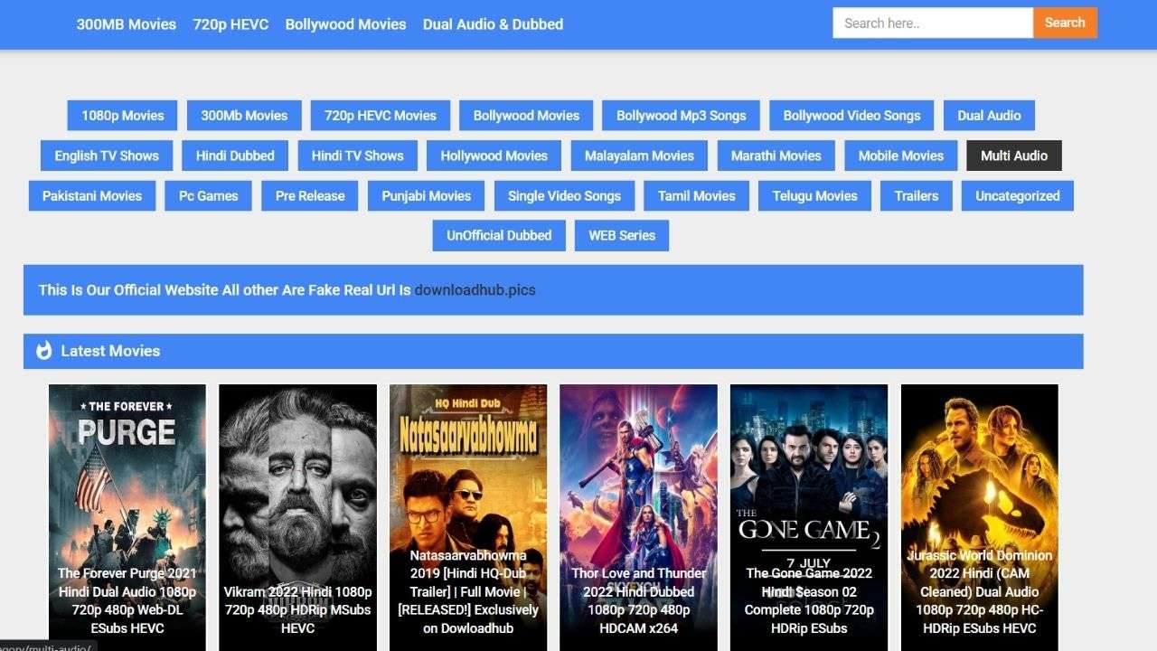 Downloadhub Movies Download HD Movies For Bollywood